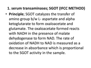 Sgot Estimation LIVER FUNCTION.pptx
