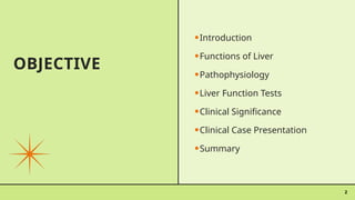 LIVER FUNCTION TEST- final.pptx liver function test | PPTX