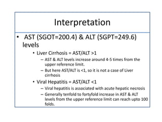 Liver function test & cholesterol | PPT