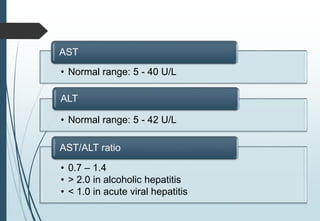 Liver function tests | PPTX