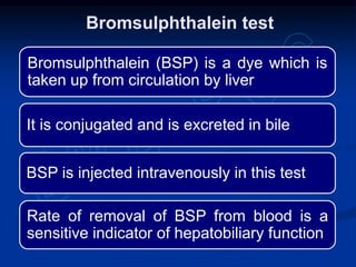 Liver function tests | PPTX