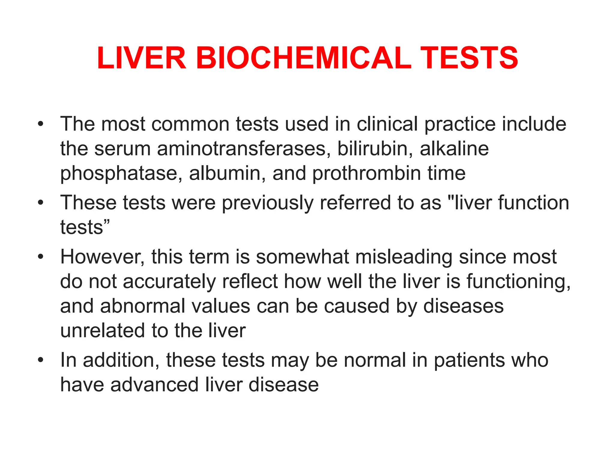liver function tests interpretation pptx | PPT