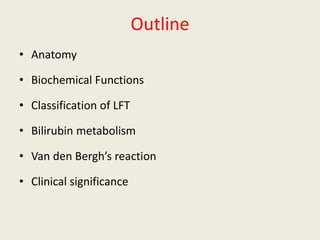 Liver function tests | PPTX