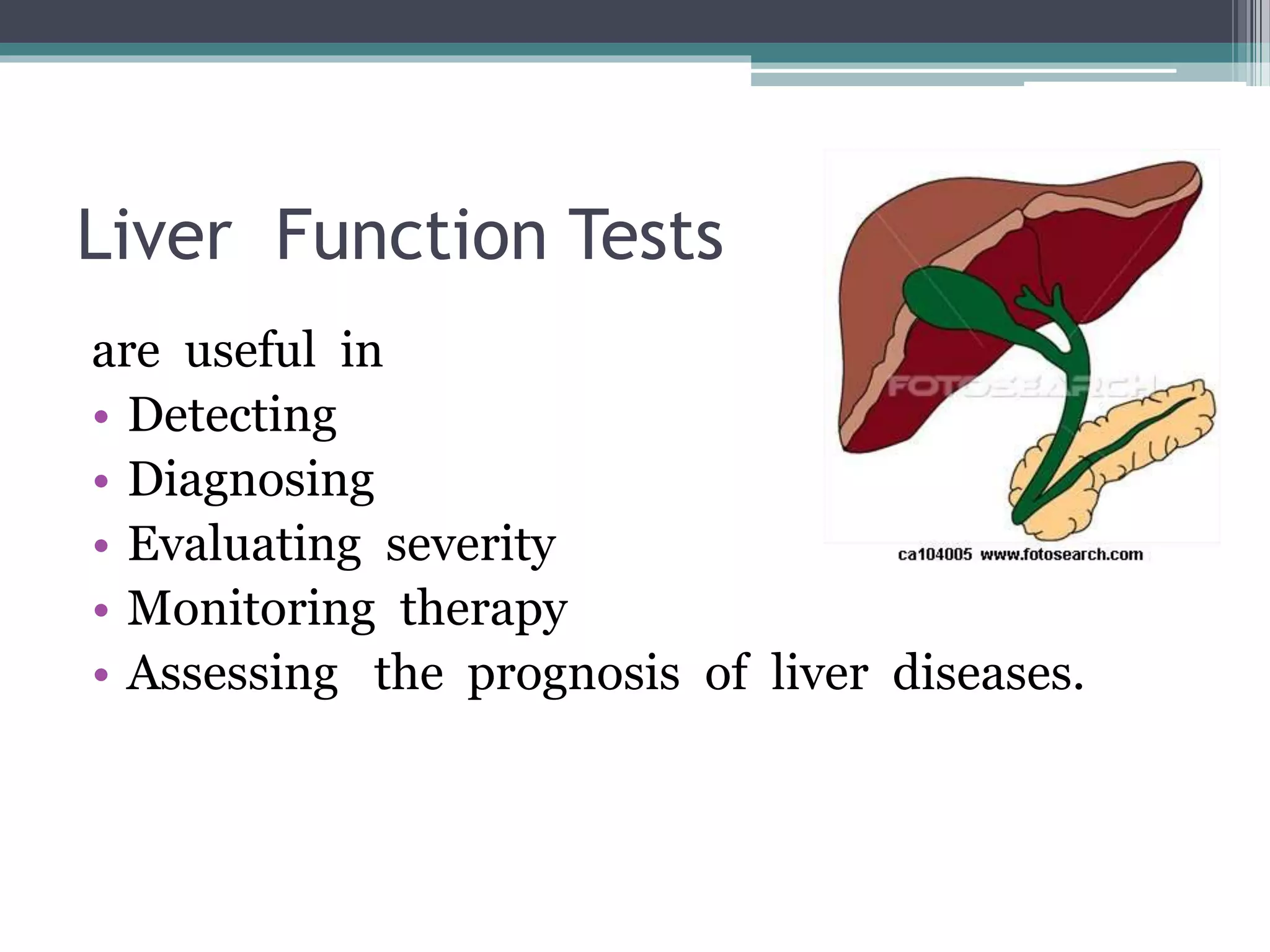 LIVER FUNCTION TESTS BY DR. PREMJEET KAUR, ASSISTANT PROFESSOR ...