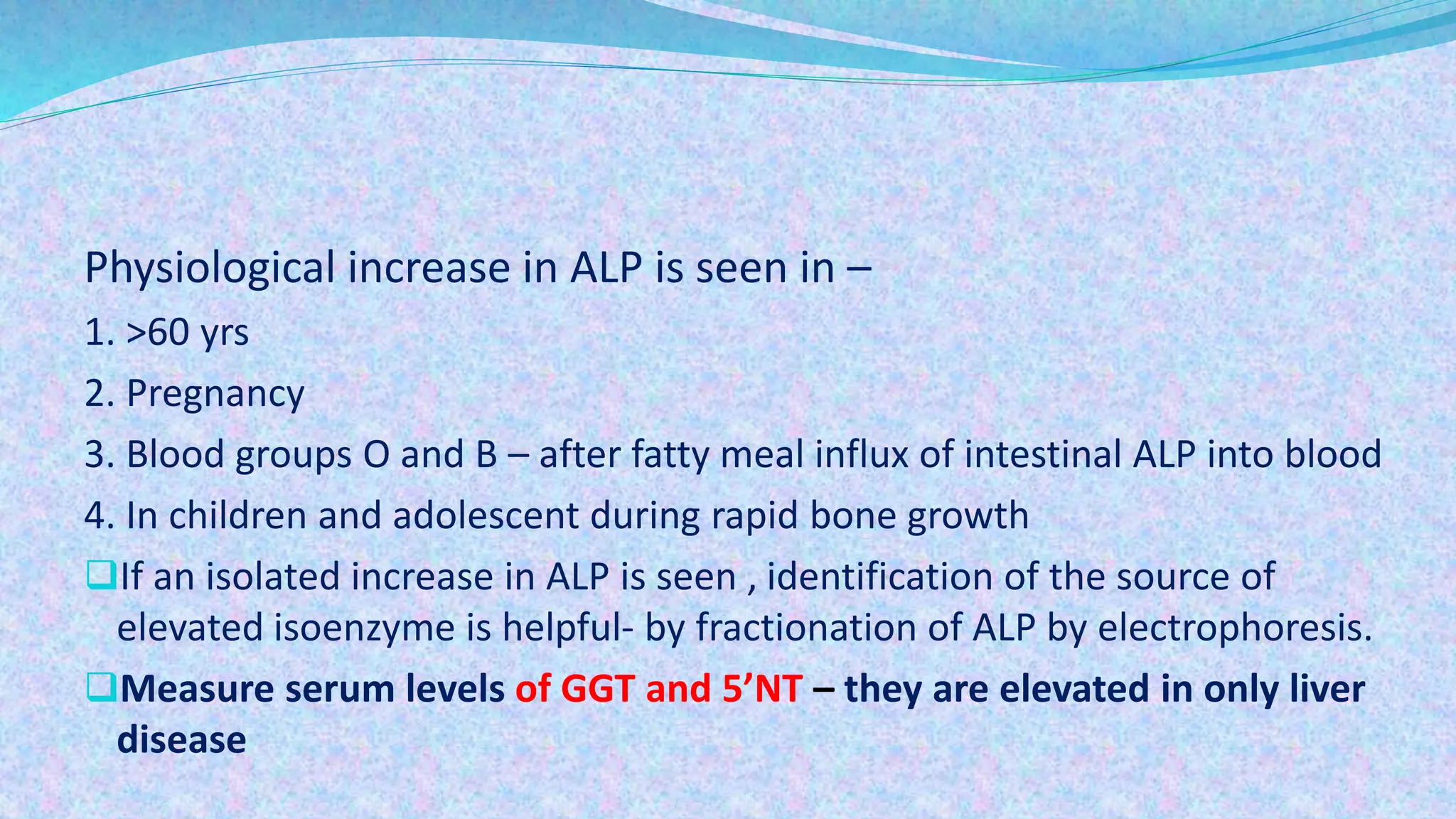 Issolated Rasiled Alp LIVER FUNCTIONS TESTS -2- | PPTX