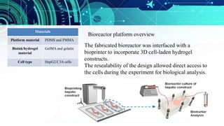 Liver on a chip | PPTX