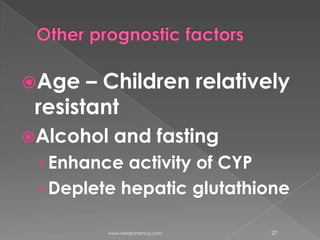 Liver Paracetamol Poisoning | PPTX Liver Paracetamol Poisoning | PPTX
