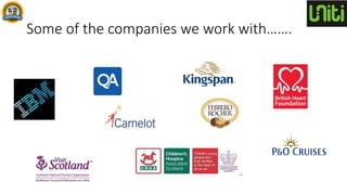 Some of the companies we work with…….
 