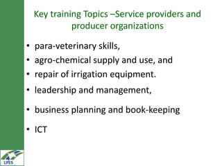 LIVES action-oriented research and capacity development