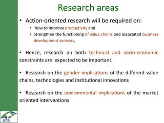 LIVES action-oriented research and capacity development
