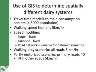 LIVES dairy value chain development: Distinguishing between fluid milk and butter channels  