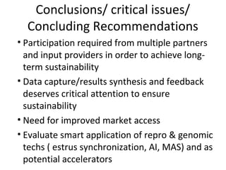 ILRI Ethiopia goat and chicken projects: Potential synergies with LIVES