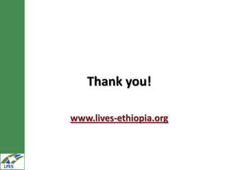 Potential livestock research areas in the LIVES project