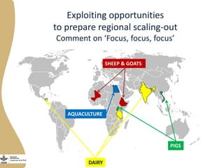 Livestock and Fish - Presentation for Discussion with Donors and Partners - June 2013