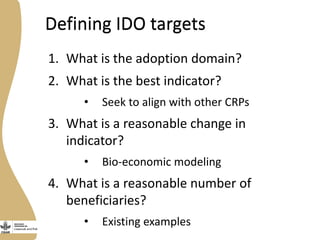 Livestock and Fish - Presentation for Discussion with Donors and Partners - June 2013