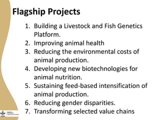 Livestock and Fish - Presentation for Discussion with Donors and Partners - June 2013