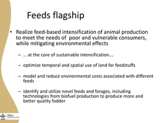 Livestock and Fish - Presentation for Discussion with Donors and Partners - June 2013