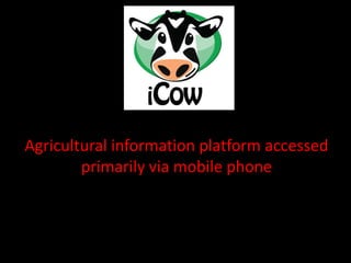 Livestock and mobile technology