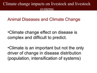 Informing targeted adaptation and mitigation investments for long term livestock sector development in Africa