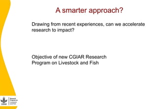 Mobilizing AR4D partnerships to improve access to critical animal-source foods