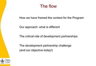 Mobilizing AR4D partnerships to improve access to critical animal-source foods