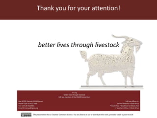 Livestock headwinds:Help or hindrance to sustainable development?