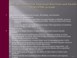 Livestock in the new CGIAR Consortium