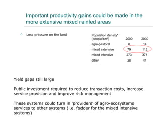 Livestock and global change: Towards a sustainable and equitable livestock sector 