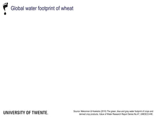 The water footprint of livestock products