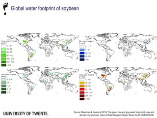The water footprint of livestock products