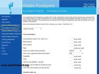 The water footprint of livestock products