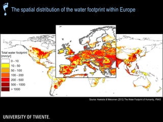 The water footprint of livestock products