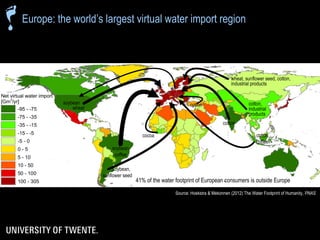 The water footprint of livestock products