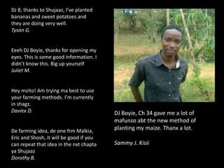 Seeding new ideas in agriculture: Nudging the knowledge and behavior of Kenyan youth at scale 