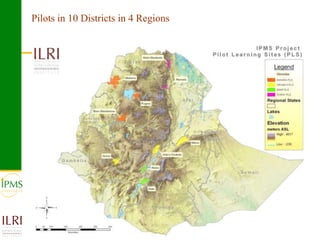 Agricultural research for crop and livestock value chains development: The IPMS experience