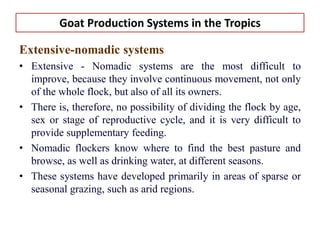 Livestock production systems and animal land holding pattern | PDF