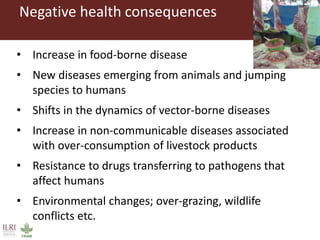 The livestock revolution and implications for human health and disease