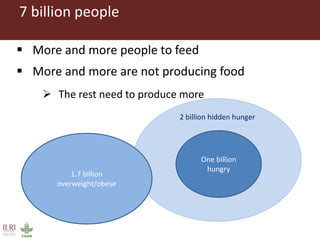 The livestock revolution and implications for human health and disease