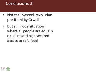 The livestock revolution and implications for human health and disease