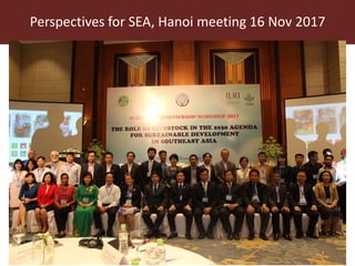 Livestock roles in addressing the Sustainable Development Goals