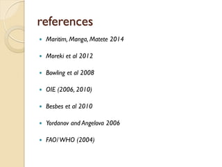 Livestock traceability