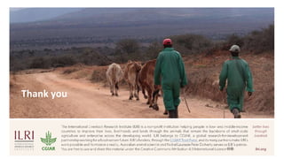 Behavioural obstacles to vaccinations in livestock – Examples from sub-Saharan Africa