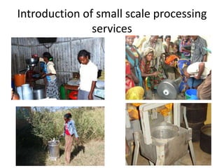 Potential livestock value chain interventions for the LIVES project