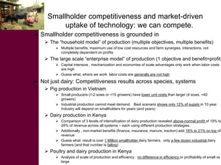 Livestock market opportunities for the poor