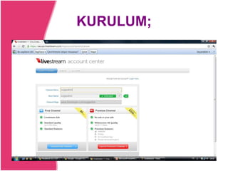 KURULUM; 