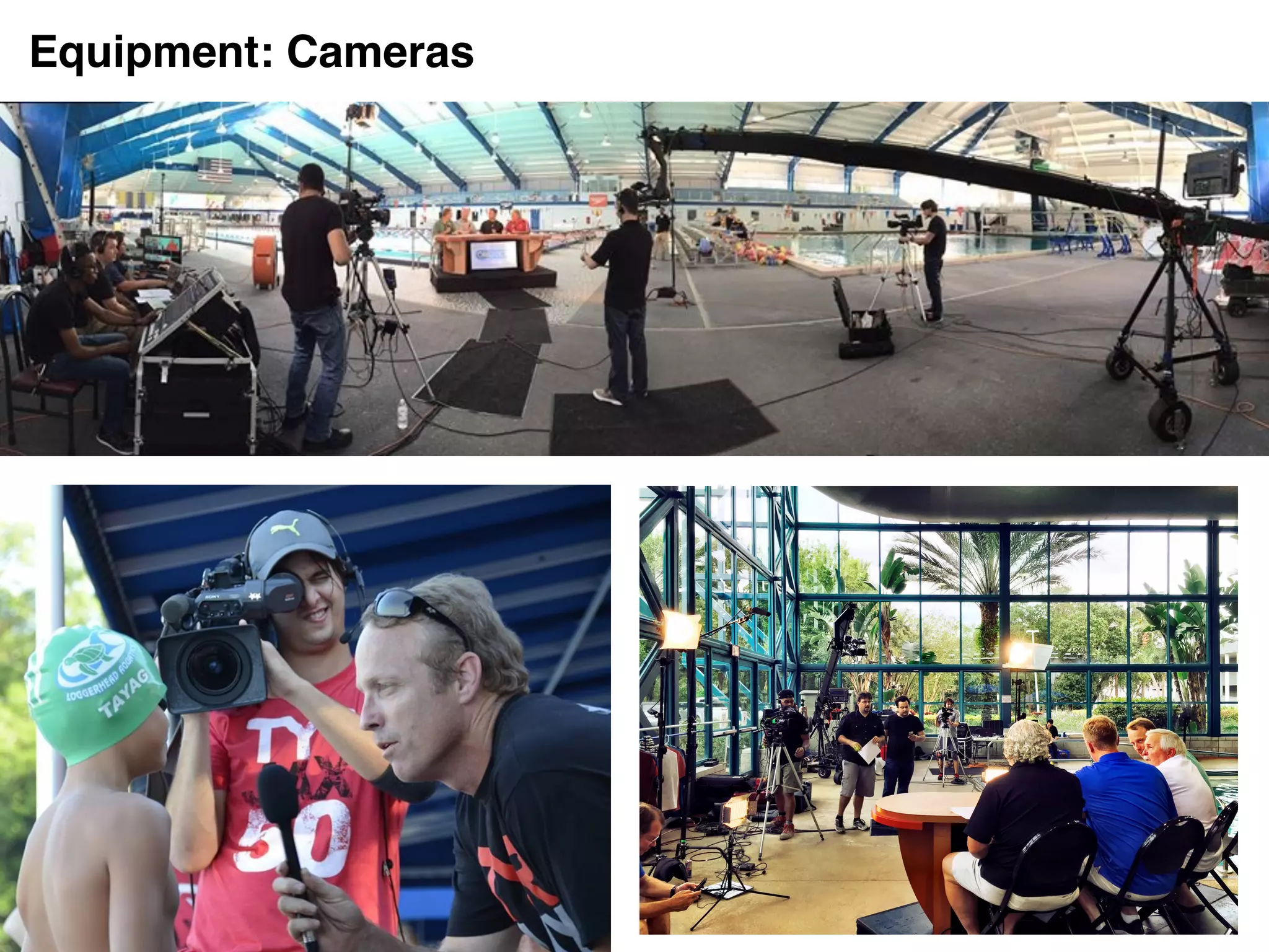 @Bess_Auer
@FlaSwimNetwork
Equipment: Cameras
 