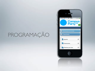 PROGRAMAÇÃO
 