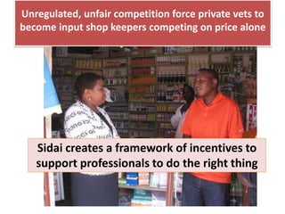 A new approach to livestock service delivery