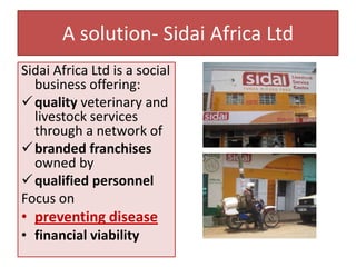 A new approach to livestock service delivery