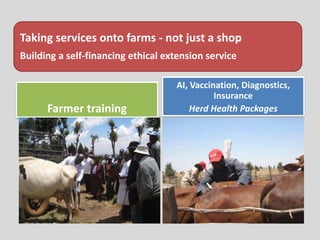 A new approach to livestock service delivery